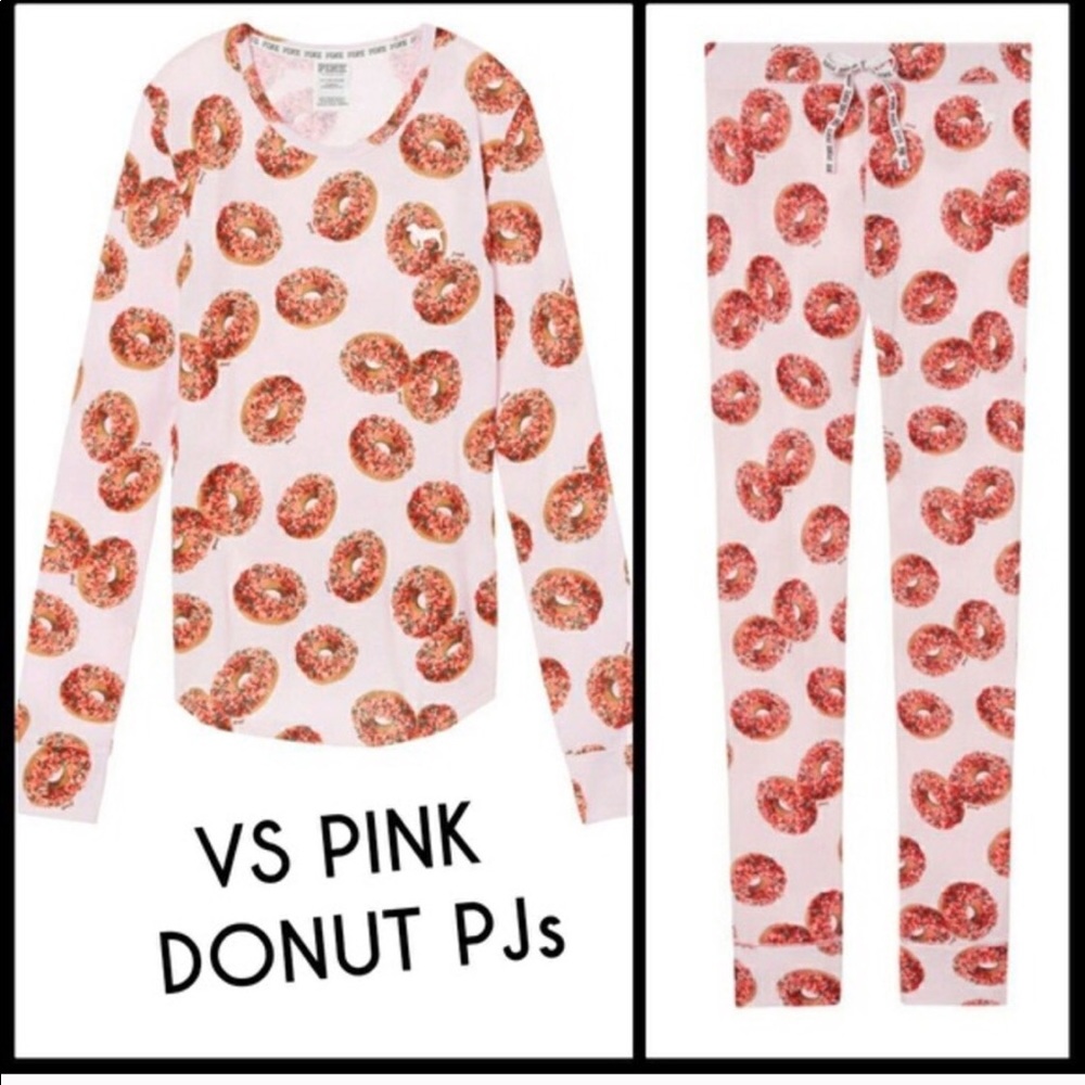 Super Soft VS PINK Donut Pajamas S